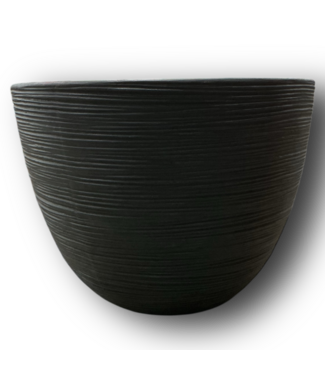 50782 Shell Blackwash Resin Planter