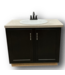 50791 Espresso Single Sink Bathroom Vanity 37.5"W
