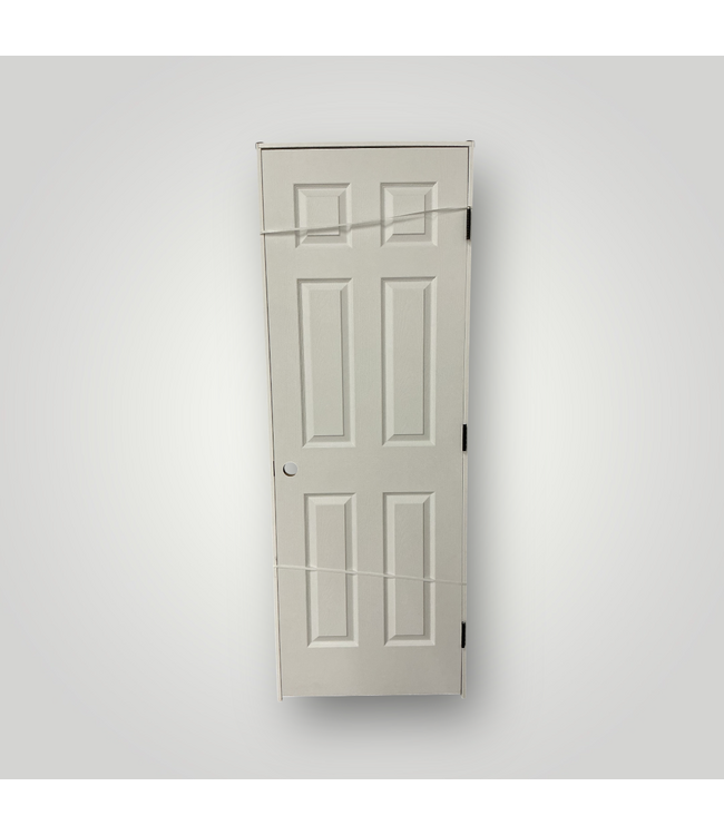 50797  6-Panel Prehung Interior Door 27.75-in x 80-in