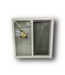 50825 Sliding Window White Vinyl 47.5-in x 47.5-in