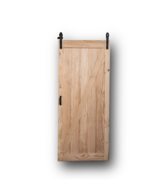 50828 Z-Frame Pine Barn Door 36-in x 84-in