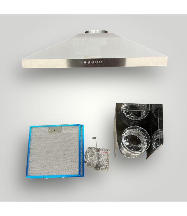 50834 30-in Wall Range Hood Stainless Steel