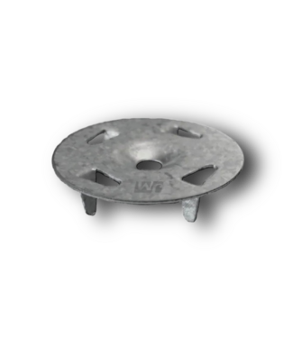 50857 Anti-Turn Washer Galvanized Finish 125-Count