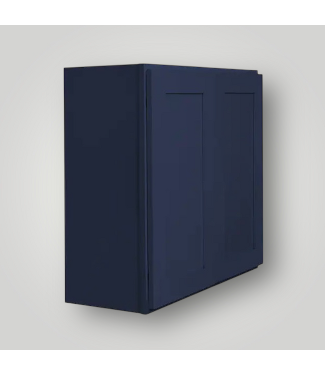 50868 Wall Cabinet Navy Blue 30" W x 30" H x 12" D