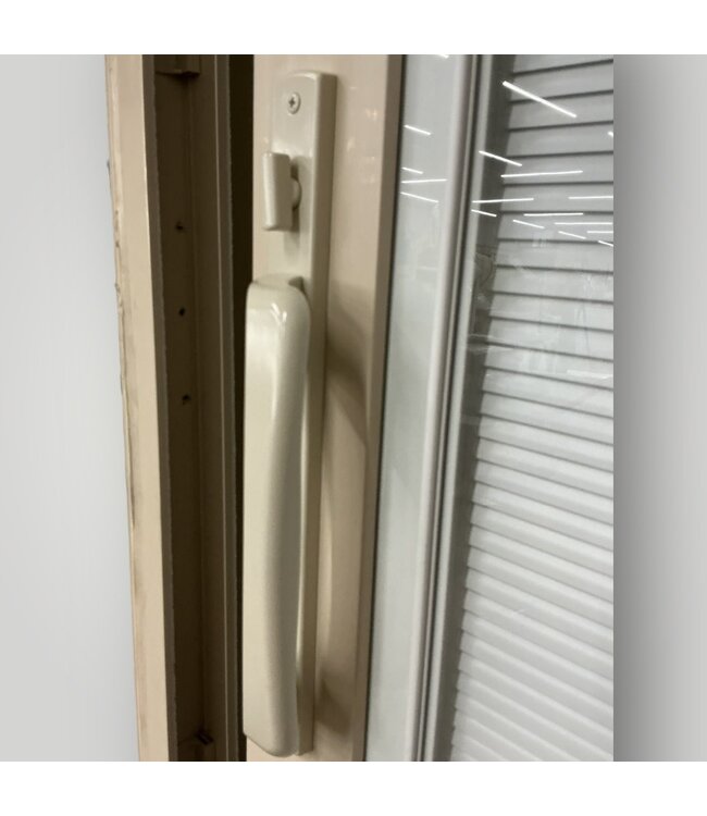 50849 Vinyl Sliding Patio Door With Blinds 72" x 80"H