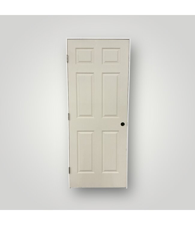 50873 Prehung 6-Panel Hollow Interior 32" x 80'
