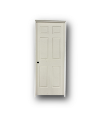 50873 Prehung 6-Panel Hollow Interior 32" x 80'