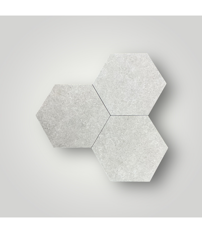 50877 Stone Look Hexagon Porcelain Tile Set 50-sq.ft.