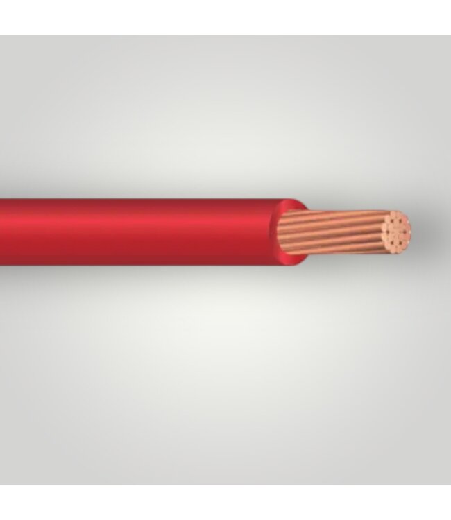 50878 Red Stranded Copper THHN Wire 500 ft.
