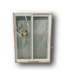 50879 White Vinyl Sliding Patio Door 59.125"W x 79.5"H