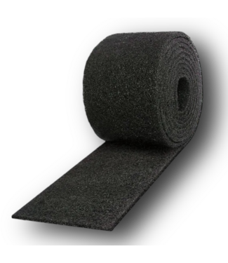 50889 Black Composite Roll Roof Ridge Vent 10.5" x 240"