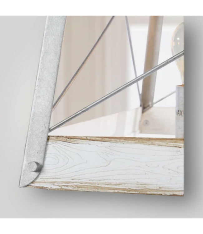 50888 Antique White Hanging Pendant Light