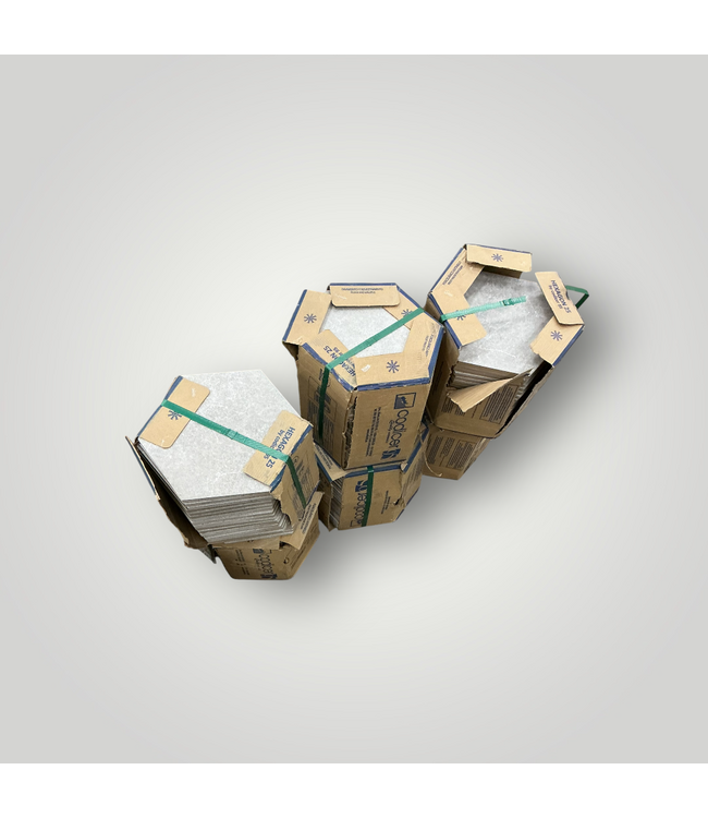 50877 Stone Look Hexagon Porcelain Tile Set 50-sq.ft.