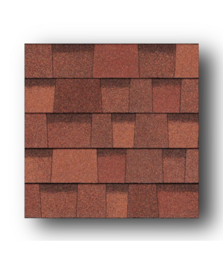 50897 Terra Cotta Shingle Set 12-bundles -393 sq.ft.