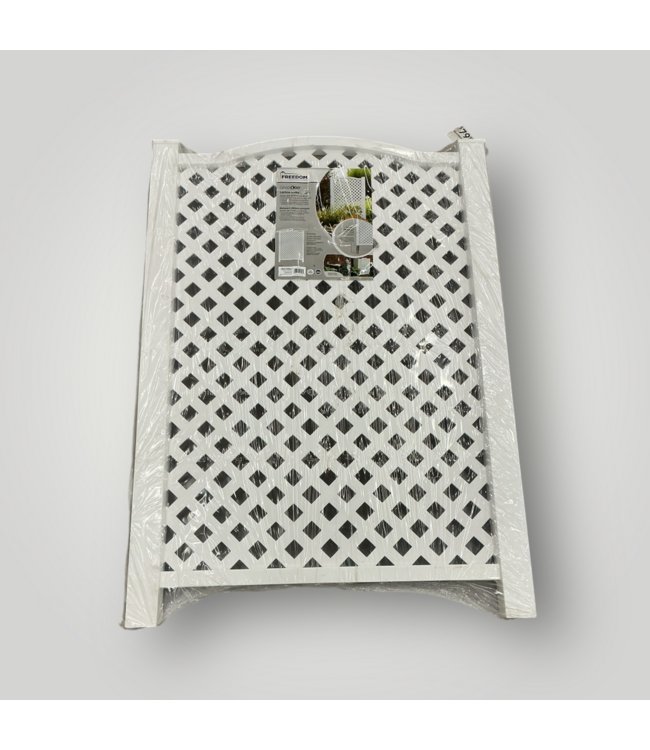 50909 White Vinyl Privacy Screen 32" W x 46" H