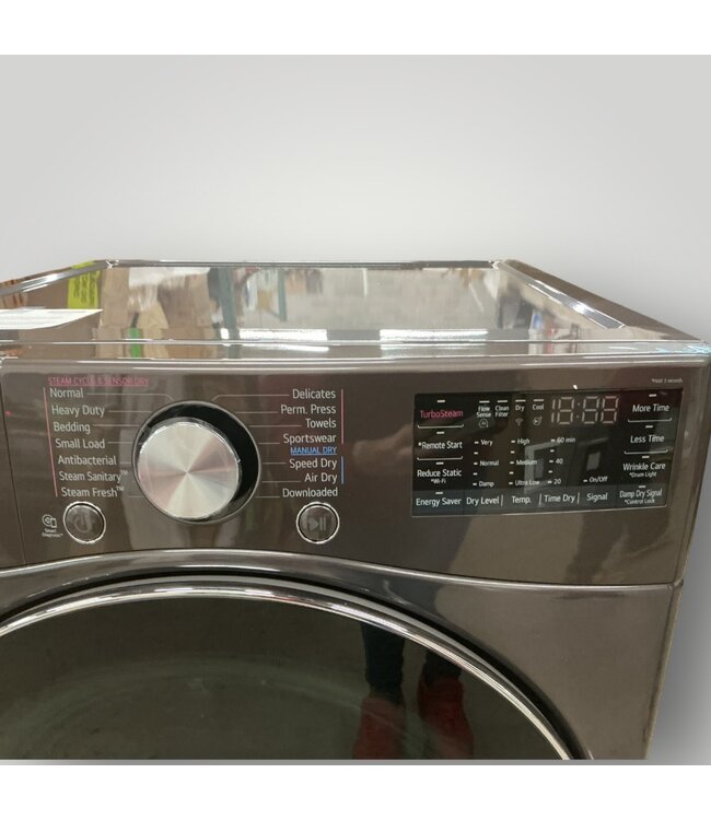 50902 TruSteam Stackable Electric Smart Dryer Black Steel