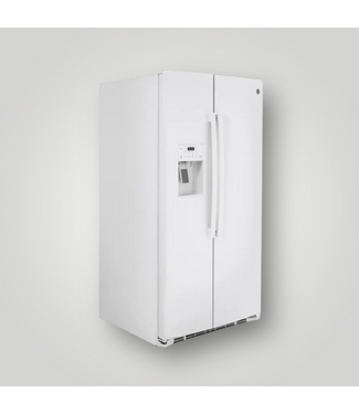 50922 25.1-cu ft Side-by-Side Refrigerator 36-Inch -White