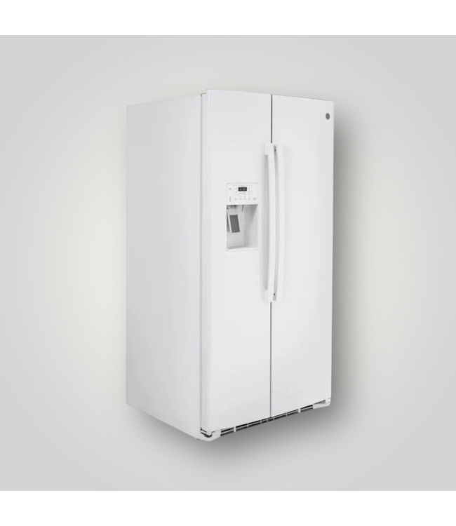 50922 25.1-cu ft Side-by-Side Refrigerator 36-Inch -White