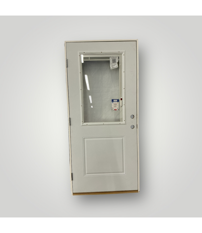 50931 Prehung 36"x 80" Steel Entry Door with Blinds