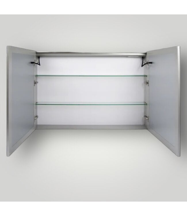 50937 LED Fog Free Mirrored Medicine Cabinet 48"W