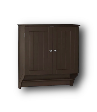 50944 Bathroom Cabinet Espresso Wall Cabinet 24"W