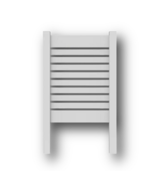 50948 36 x 48 White Vinyl Outdoor Privacy Screen