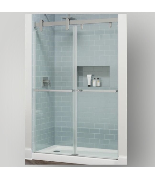50950 Cabot Chrome Frameless Sliding Shower Door 44 to 48"
