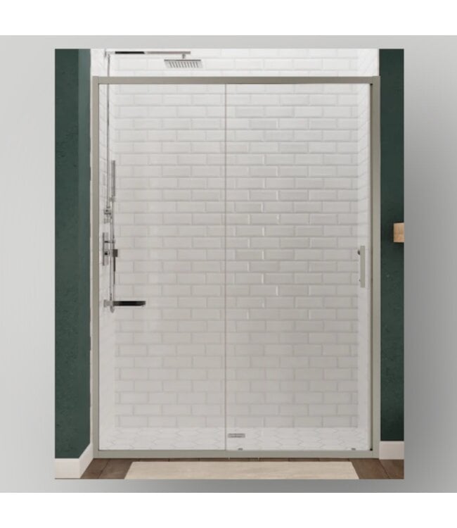50964 Halberd Series Framed Sliding Shower Door 60"W