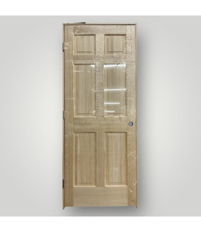 50980 Unfinished Solid Core Prehung Interior Door 32" x 80"
