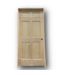 50981 6-Panel Unfinished Pine Prehung Interior Door 36" x 80"