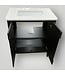 50994 Jenkins 30" Black Bathroom Vanity With Top