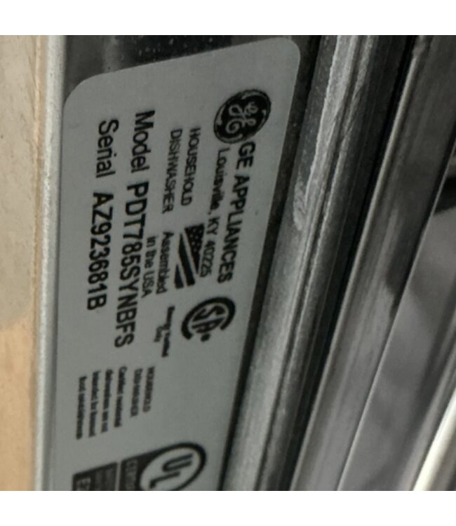 50998 Smart Built-In Stainless Steel Dishwasher 24"W