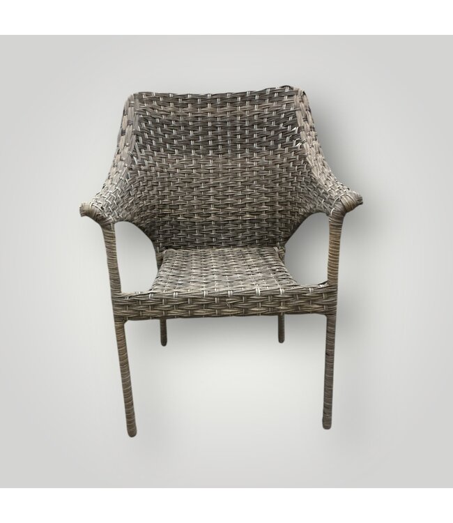 51005 Lola Wicker Outdoor Loveseat And 2 Chairs