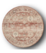51017 Azalea Rust Round Indoor Area Rug 5' x 5'