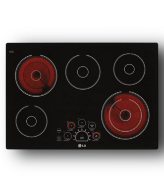 51020 Electric Radiant Cooktop 5-Burners 30"W