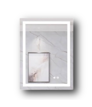 51028 20" x 28" Lighted Fog-Free Bathroom Mirror