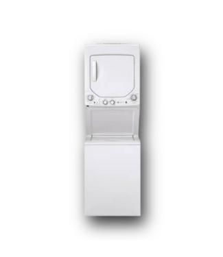 51012  24-in Electric Stacked Laundry Center (White)