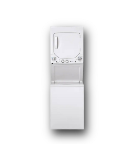 51012  24-in Electric Stacked Laundry Center (White)