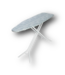 51045  4-Leg Adjustable Ironing Board with Cover