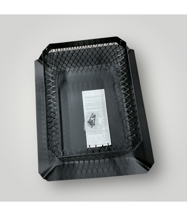 51048 13" x 18" Black Steel Chimney Cap Rectangular