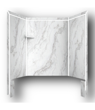 51061 Royale Calypso 3 Piece Shower Wall Surround 60"W