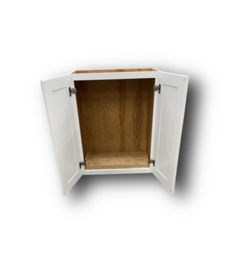 51064 24-in White Wall Kitchen Cabinet