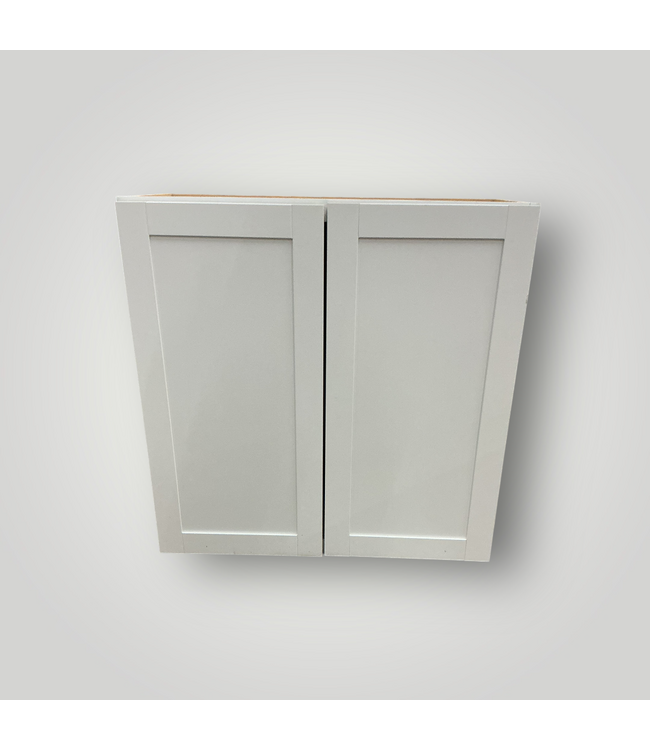 51065 30-in White Shaker Wall Kitchen Cabinet