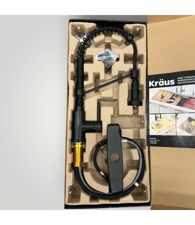 51078 Bolden Matte Black Pull Down Kitchen Faucet