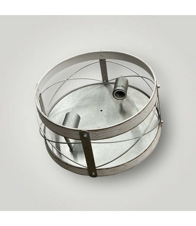 51086 2-Light Flush Mount Light 14"W x 6.5"H