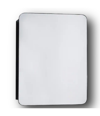 51095 Mirrored Square Medicine Cabinet 20"W x 26"H