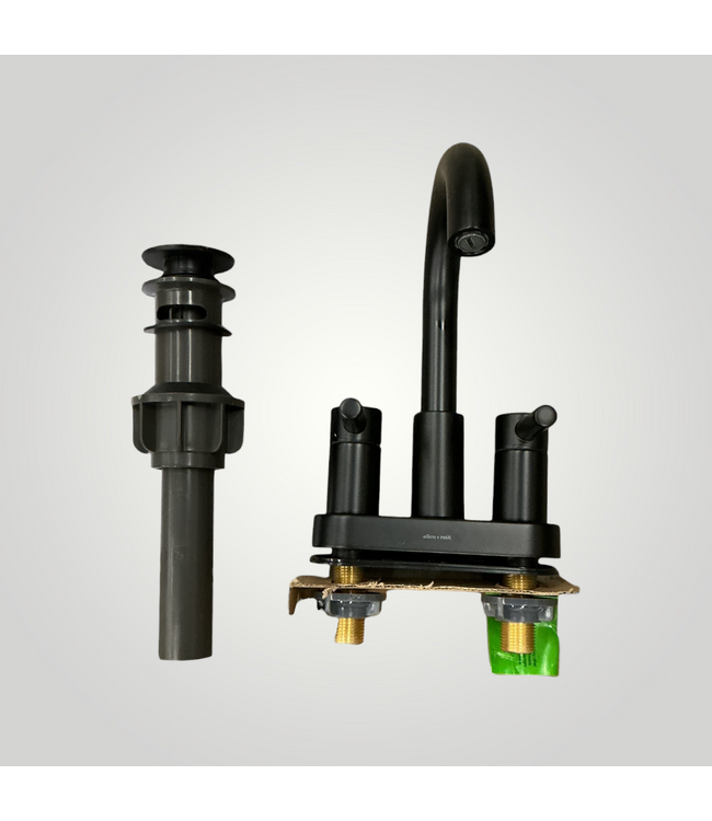 51118 Matte Black Bathroom Faucet