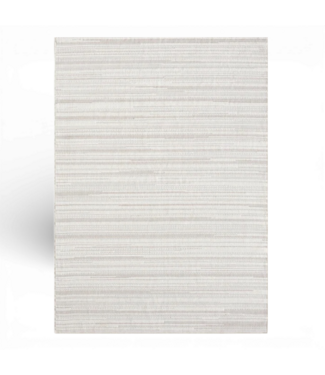 51123 Cream Textured Indoor Area Rug 5' x 7'
