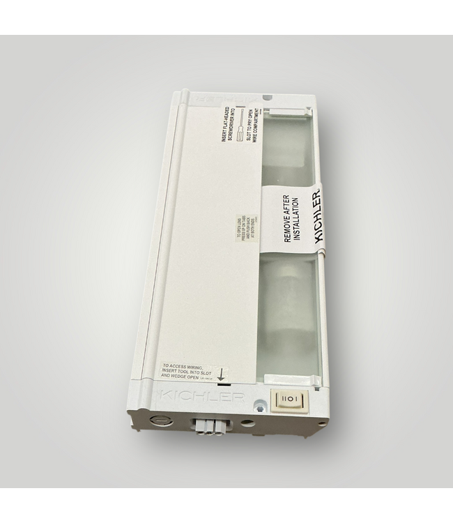 51127 12-in Textured White LED Strip Light