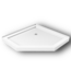 51133 SlimLine Corner White Neo-Angle Shower Base 40"W